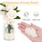 Pearl Beads for Craft, Anezus 2000pcs Ivory Faux Fake Pearls, 4 MM Small Sew on Pearl Beads with holes for Jewelry Making, Bracelets, Necklaces, Hairs, Crafts, Decoration and Vase Filler